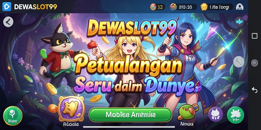 Tampilan menarik dari gameplay DEWASLOT99 yang penuh warna.