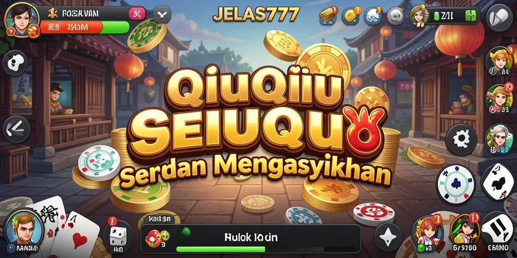 Tampilan gameplay QiuQiu yang menarik di JELAS777.