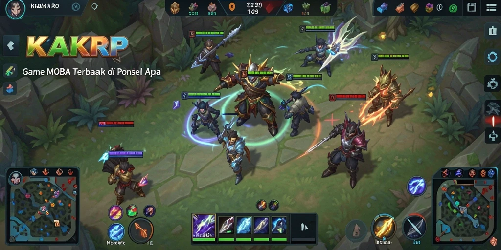 Gameplay seru dan karakter unik dalam KAKRP.