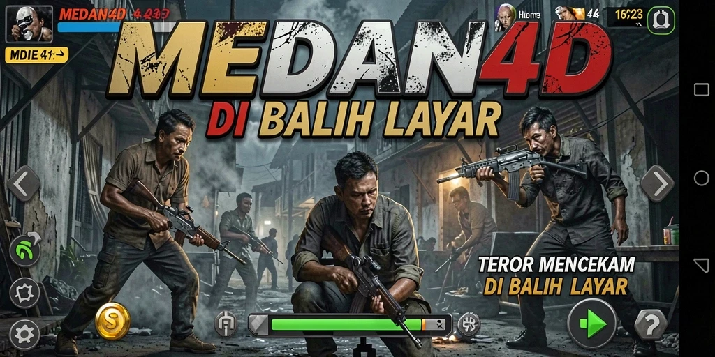 Gameplay menyeramkan dari MEDAN4D yang menampilkan suasana mencekam.