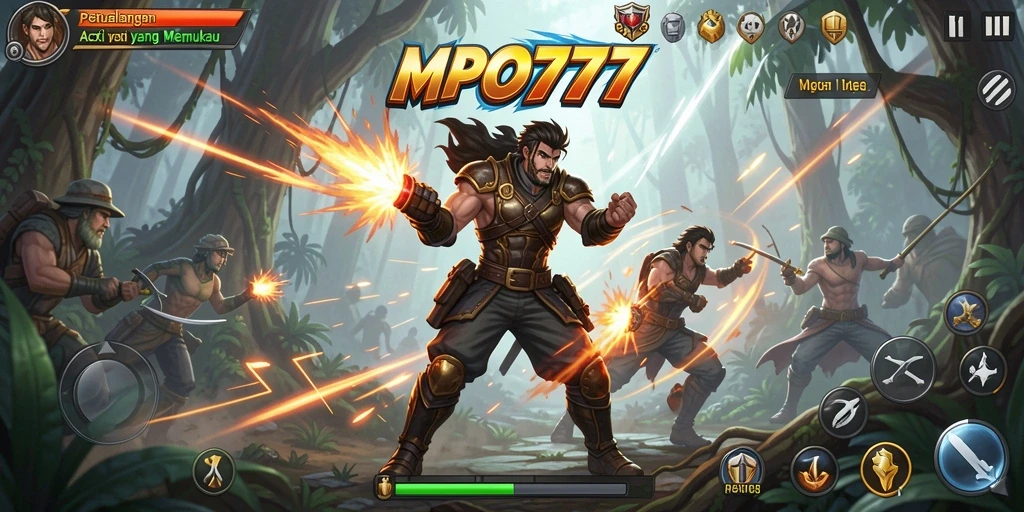 Tangkapan layar MPO777 menampilkan aksi mendebarkan dalam pertempuran epik.