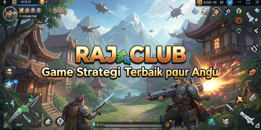 Tampilan utama gameplay <strong>RAJACLUB</strong> yang menarik dan penuh aksi.