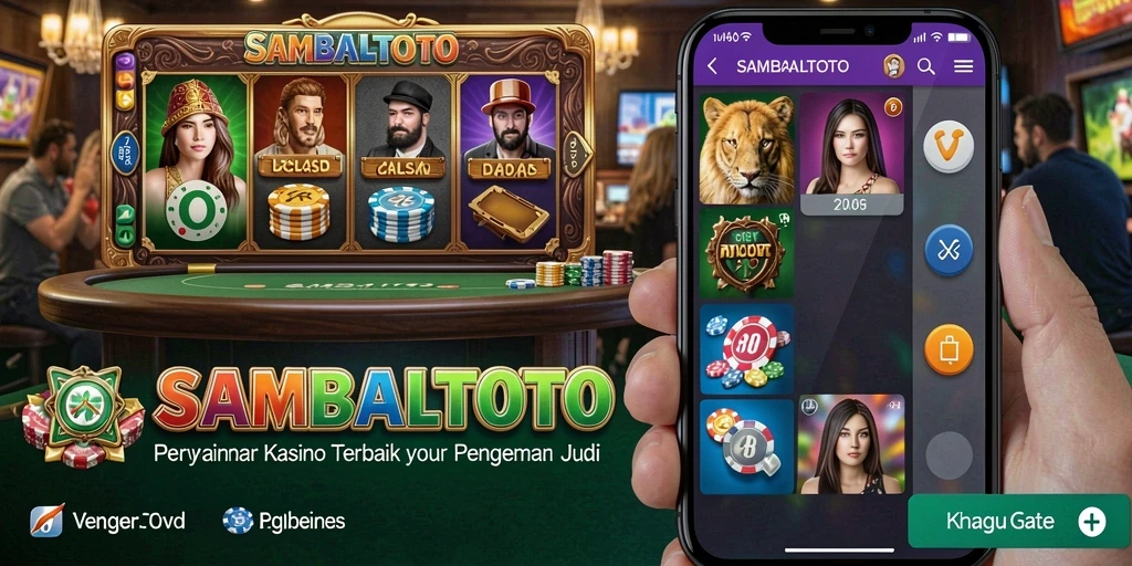 Tangkapan layar gameplay SAMBALTOTO yang menunjukkan suasana Kasino.