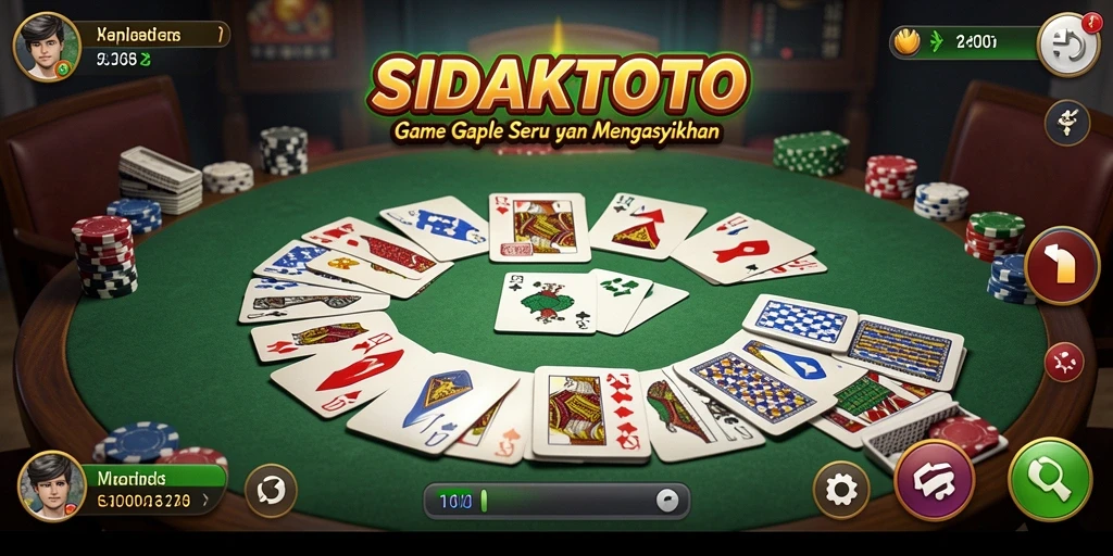 Screenshot gameplay SIDAKTOTO dengan suasana seru dan interaksi antar pemain.