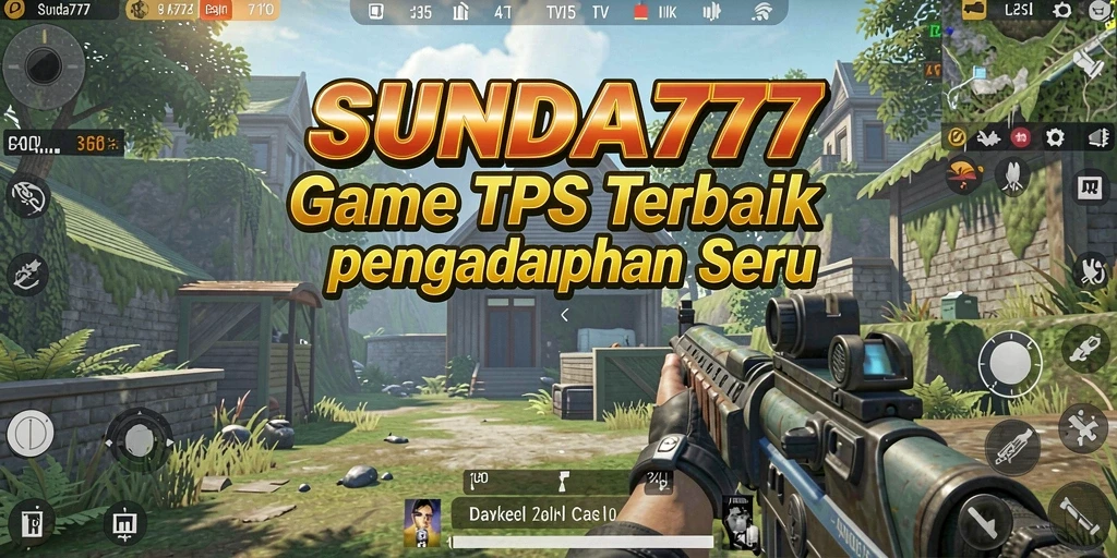 Tangkapan layar SUNDA777 menampilkan aksi seru dalam gameplay TPS.