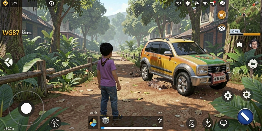 Tampilan menarik dari gameplay <strong>WG87</strong> menunjukkan berbagai aspek simulasi.